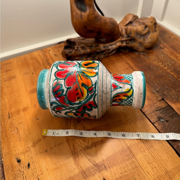 Italian ceramic vase. Vintage vase in the style of Fratelli Fanciullacci. - Picture 8 of 8